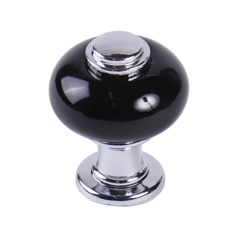 Мебельная ручка  Кноб, 36x30x30 мм, черный LJPS0150 Public Steel Россия 