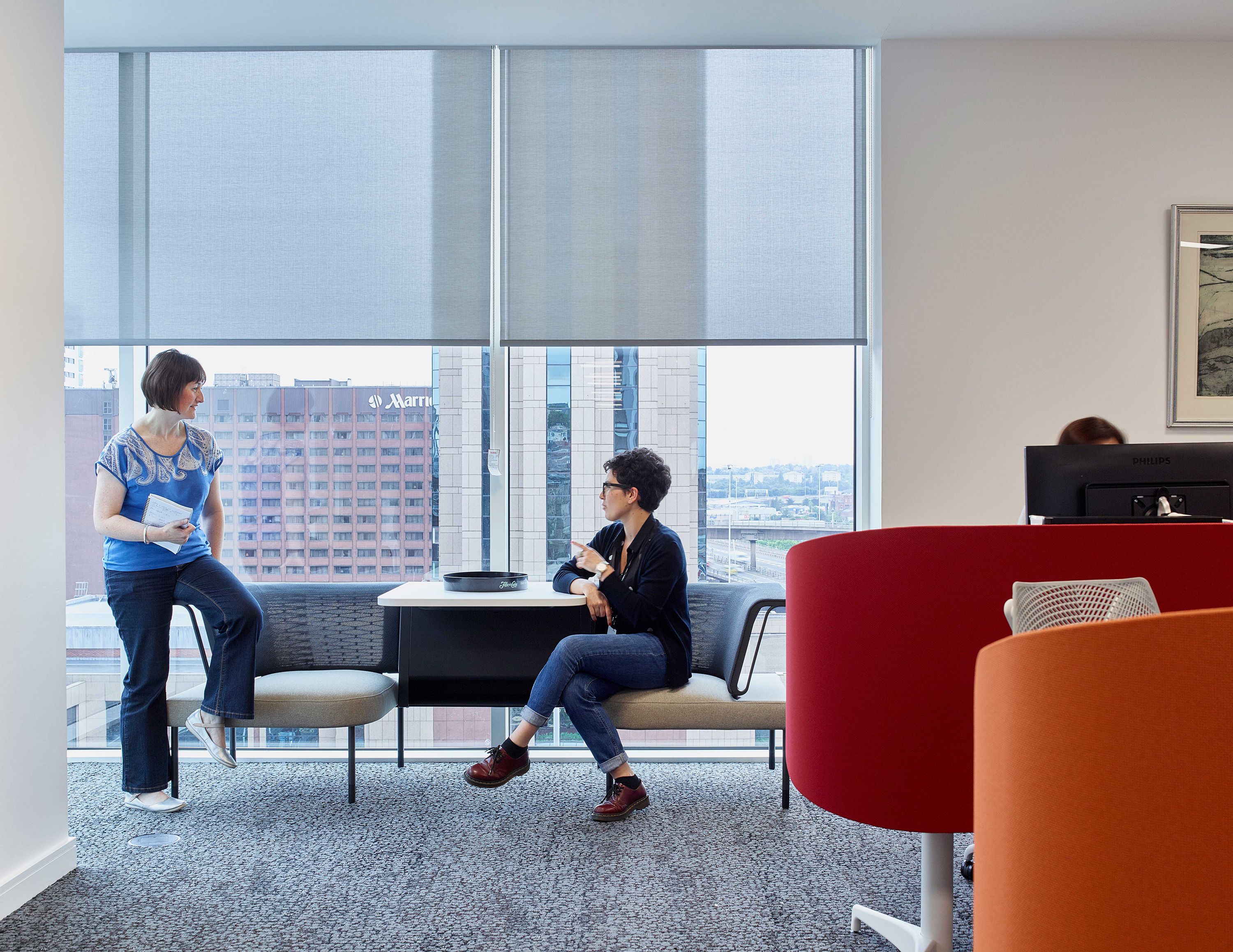 Секционный стол с регулируемой высотой и встроенной полкой Herman Miller местный ARCH-00031861 - Вид №6