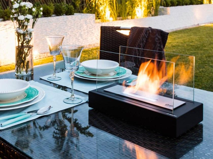 Kratki Настольный камин на биоэтаноле из стали и стекла sun-id-1437960 - Вид №3