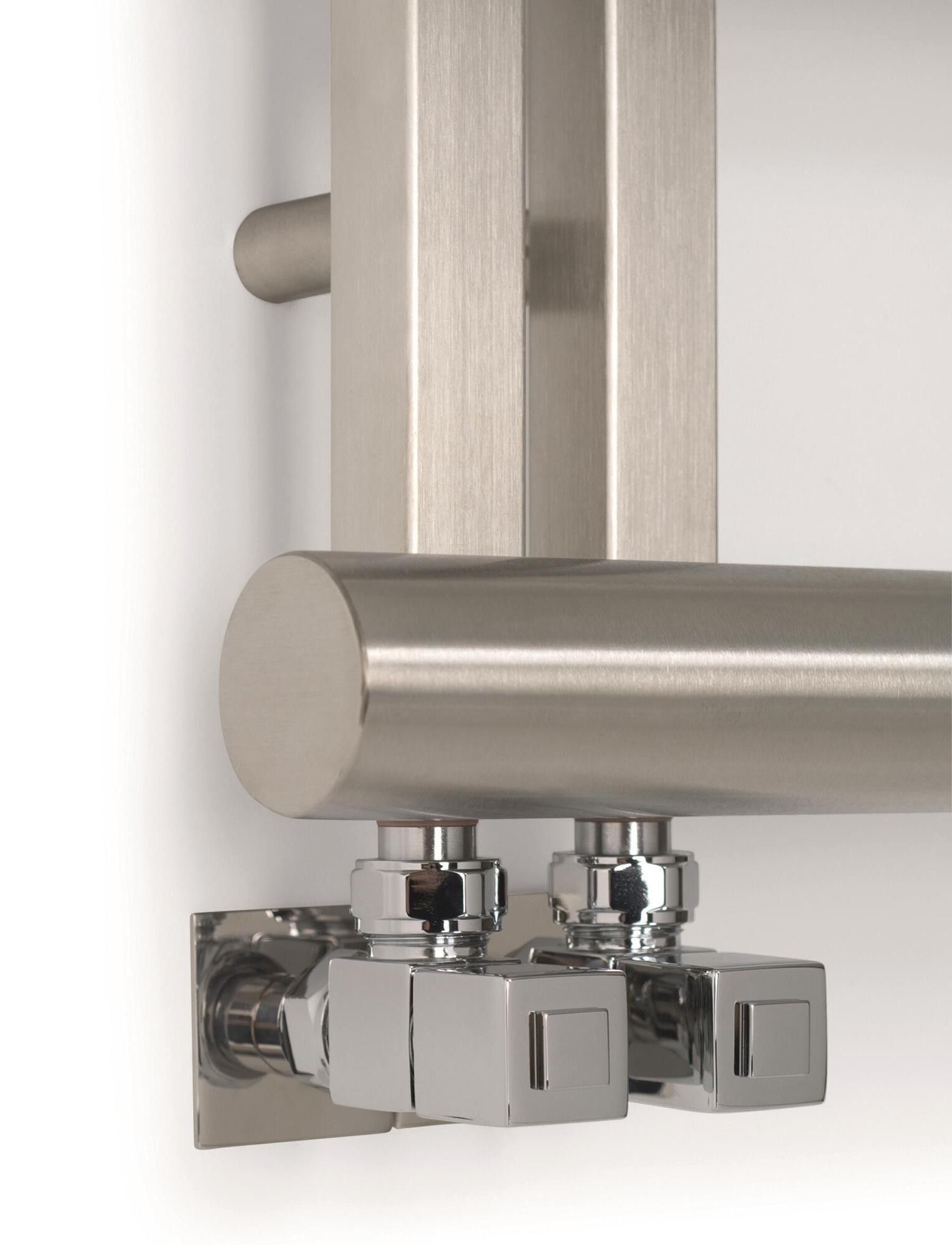 Полотенцесушитель Hammam NEPTUNE Stainless steel  комбинированный; электрический или водяной Сталь  - Вид №38