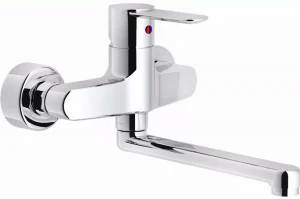 Nobili Rubinetterie Смеситель для кухни настенный с аэратором Sand