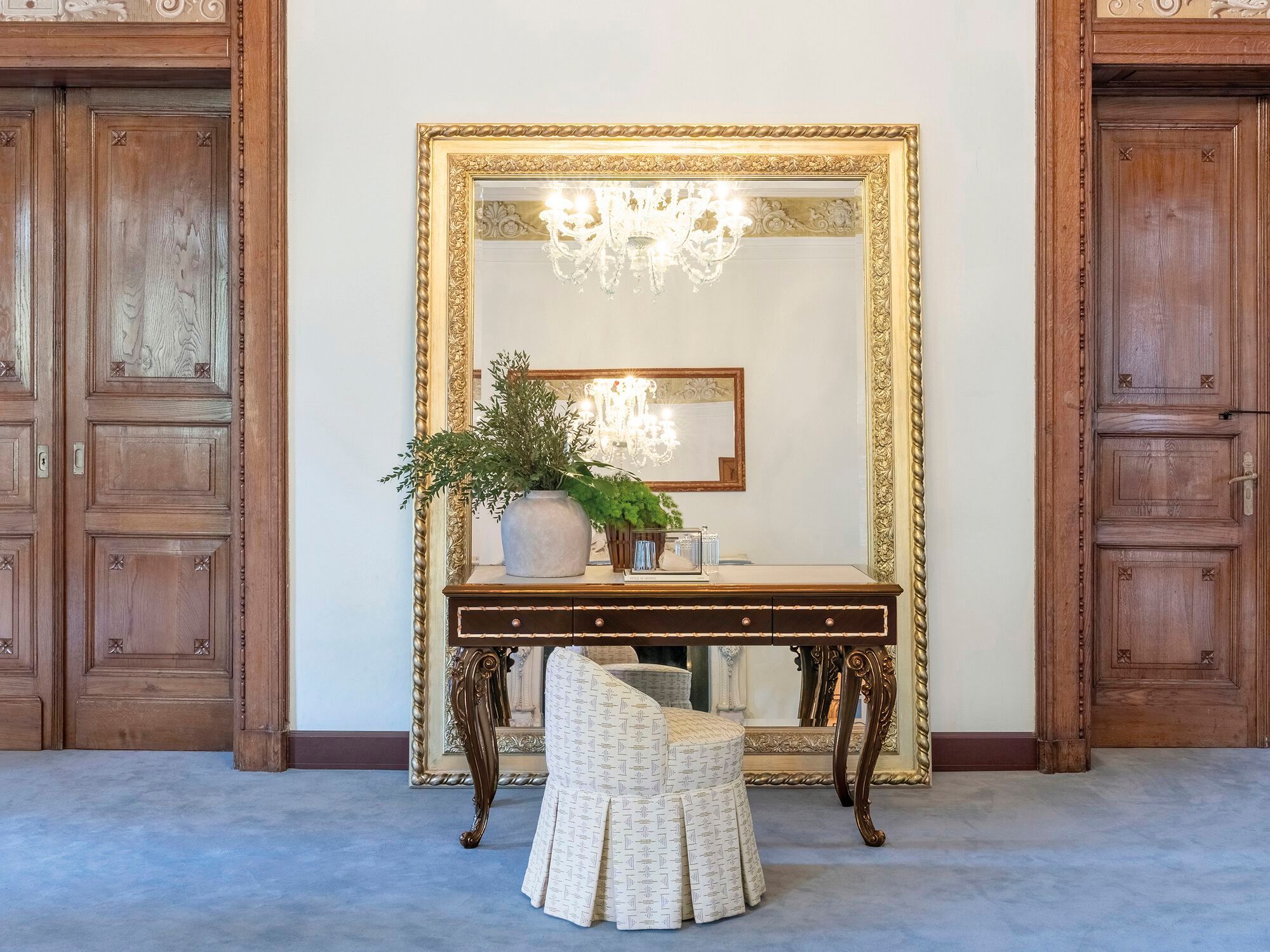 Прямоугольное деревянное зеркало с рамой стены Bellotti Ezio Charming ARCH-00149009 - Вид №1