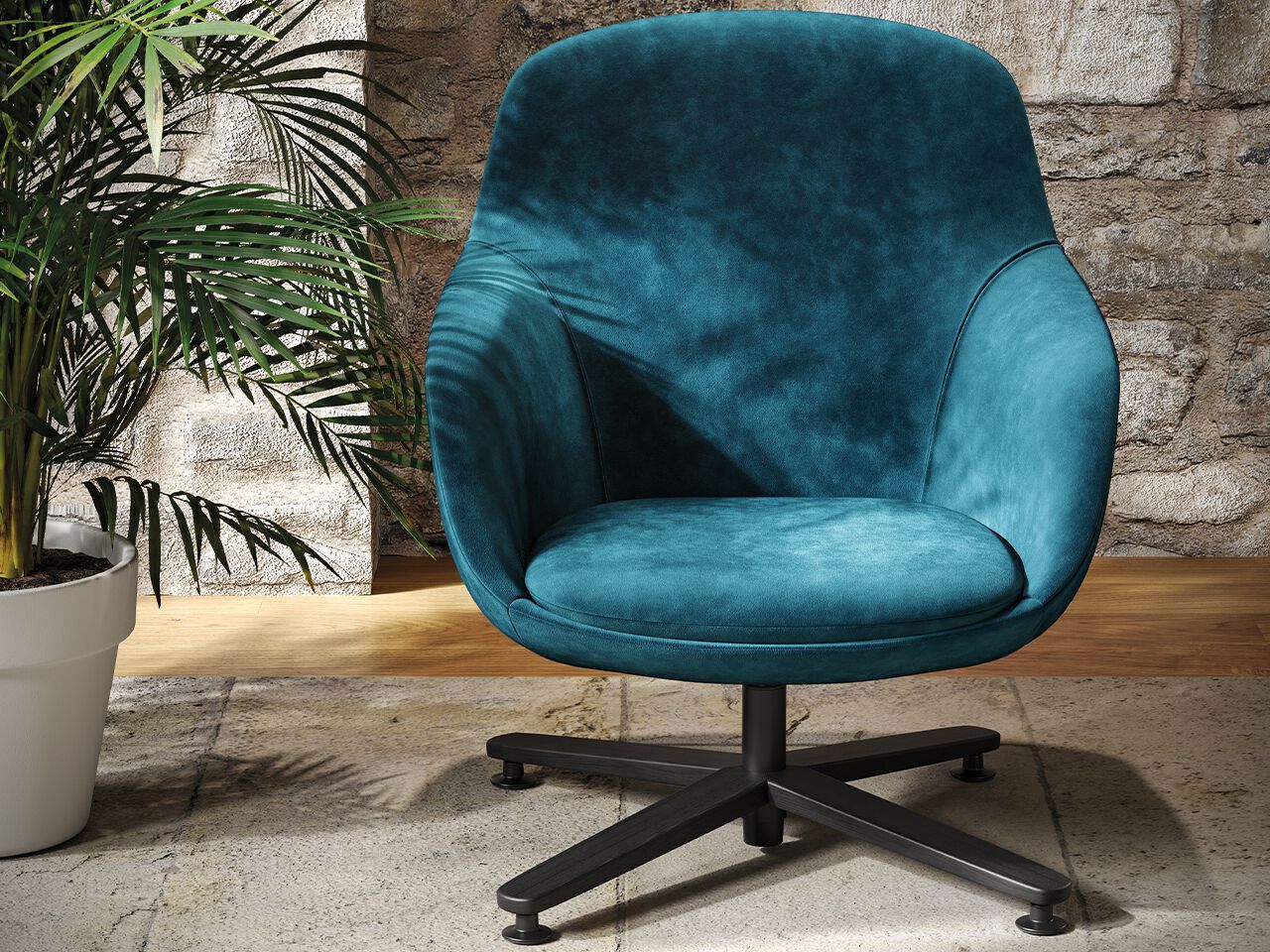 Тканевый стул для зала ожидания FREZZA Radar Executive ARCH-00019883