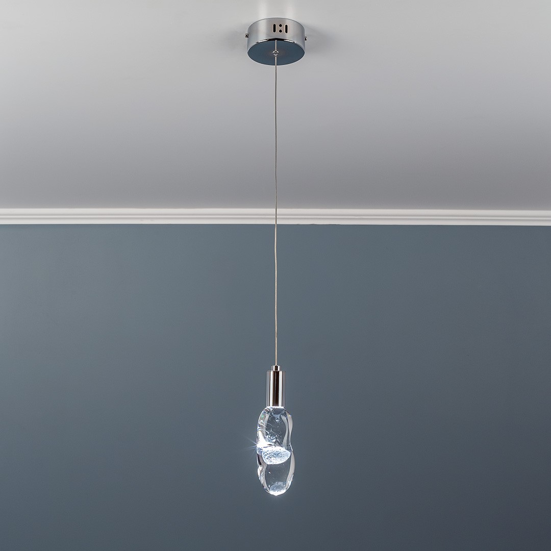 Frezia Light 1020 хром светильник подвесной 120141 - Вид №2