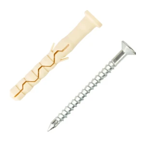 Дюбель-гвоздь Европартнер с цилиндрической манжетой 8×60 мм для бетона и кирпича 89383265