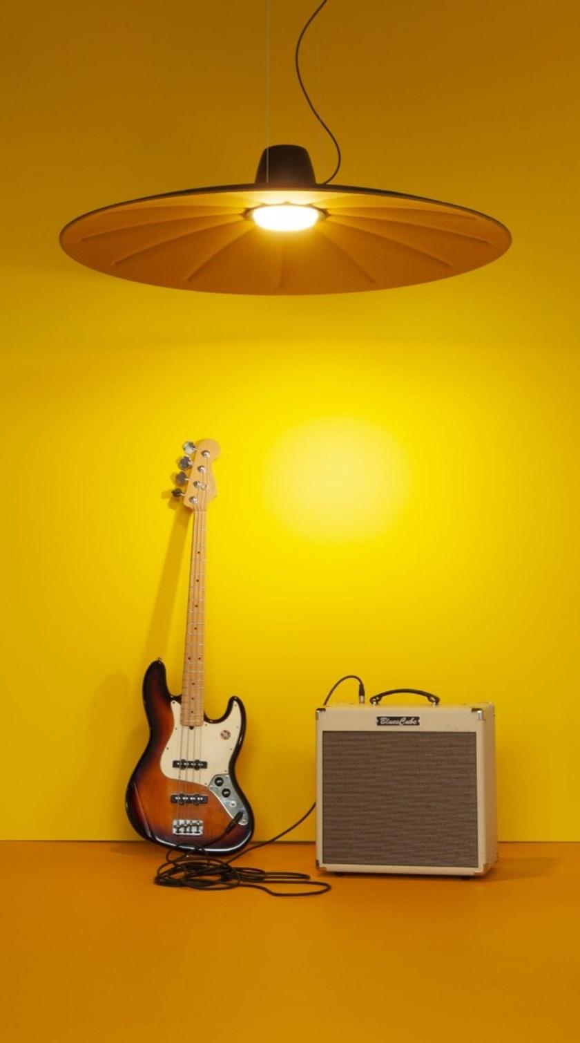 Martinelli Luce Подвесной светильник из акустической ткани с диммером  21001/dim  - Вид №8