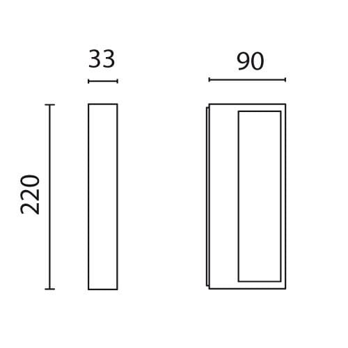 Открытый светодиодный настенный светильник SIMES ARCH-00044557 - Вид №5