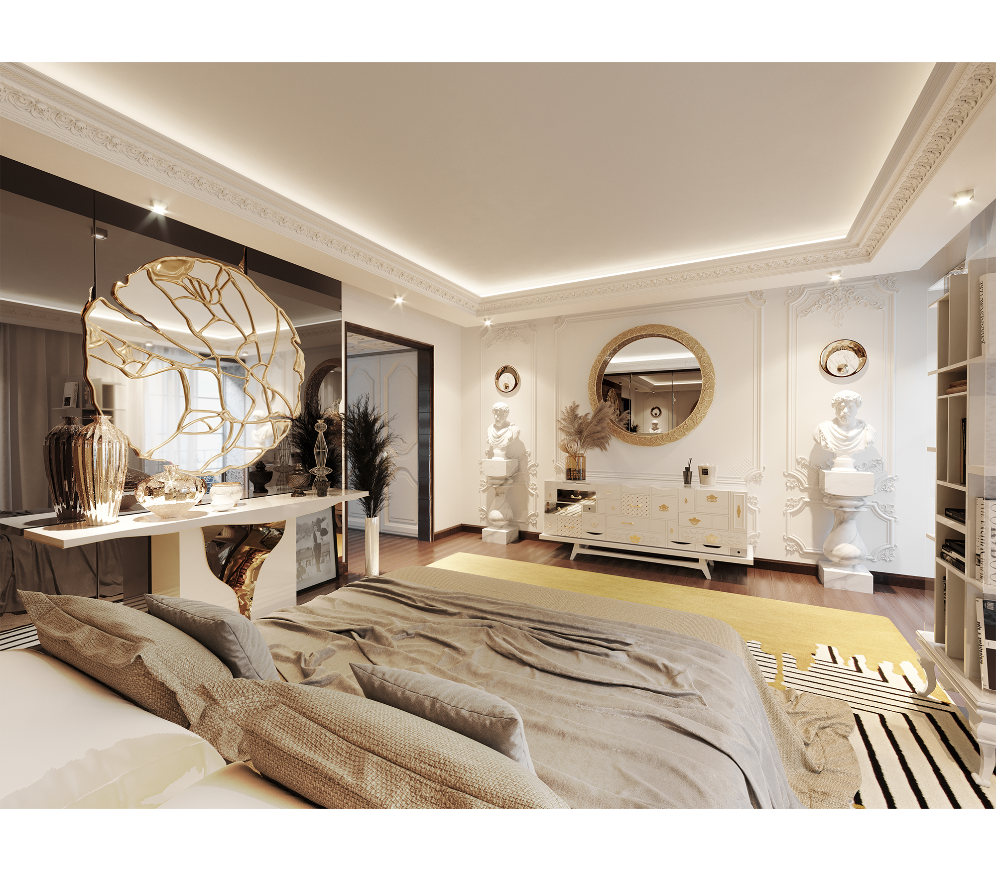 0-320 Буфет Mondrian белый  Boca Do Lobo  - Вид №15