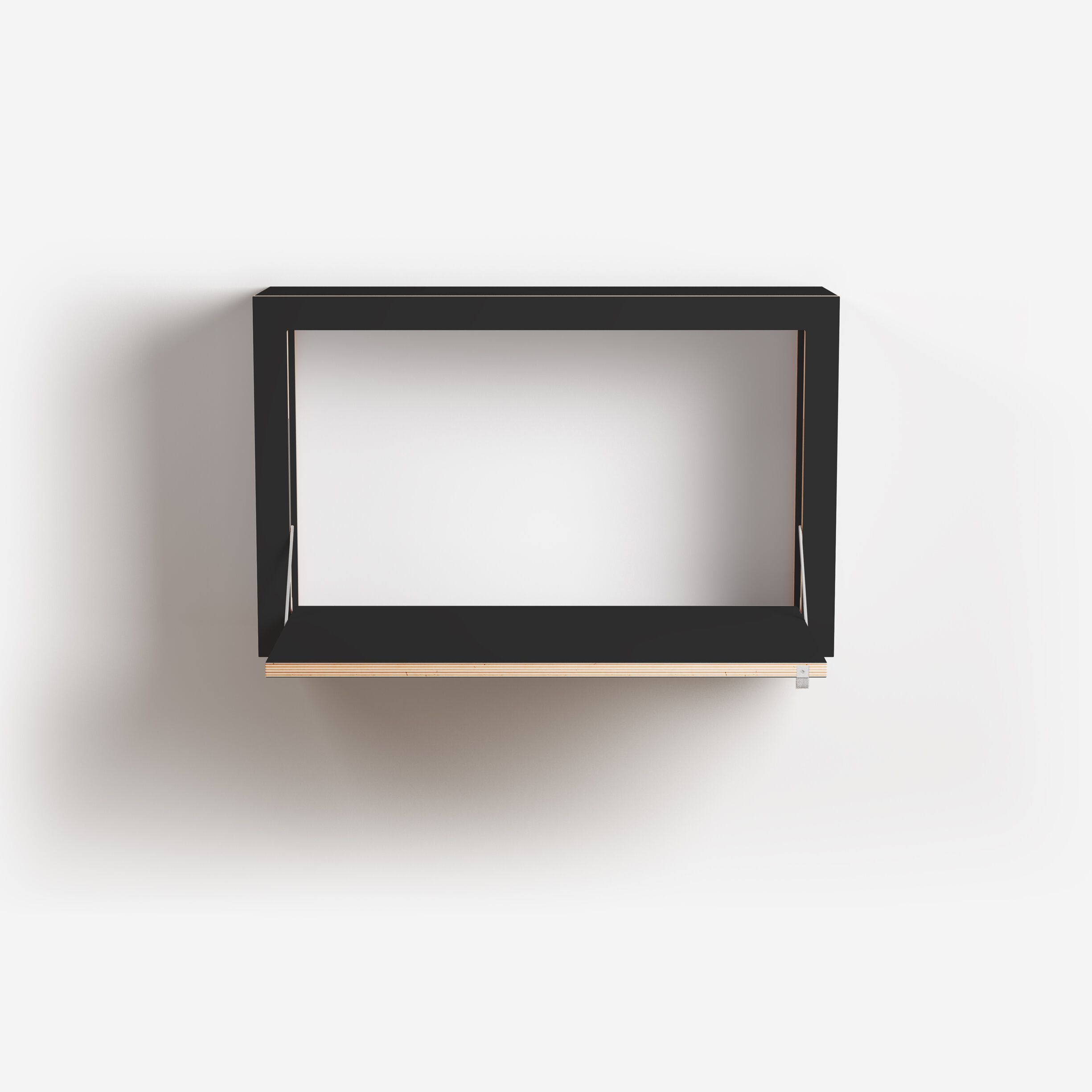 Фанерный подвесной письменный стол с откидными дверцами AMBIVALENZ Fläpps Box 80x50x20 ARCH-00116510 - Вид №6