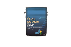 16448139 Трансмиссионное масло GEAR HD 75W-90 20 л E107808 S-OIL SEVEN