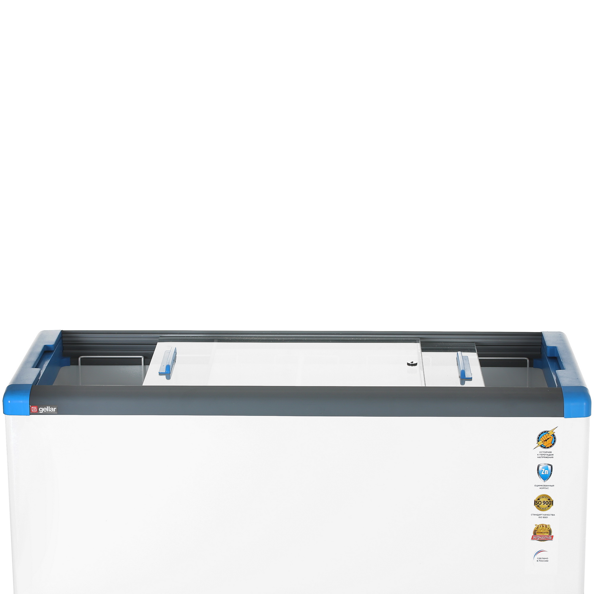 1109648 Морозильный ларь Frostor Gellar FG 500 С белый, синий STDN-0044325 - Вид №4