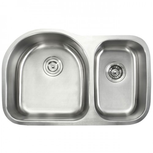 KBU21 Мойка кухонная прямоугольная Krausru  - Вид №3