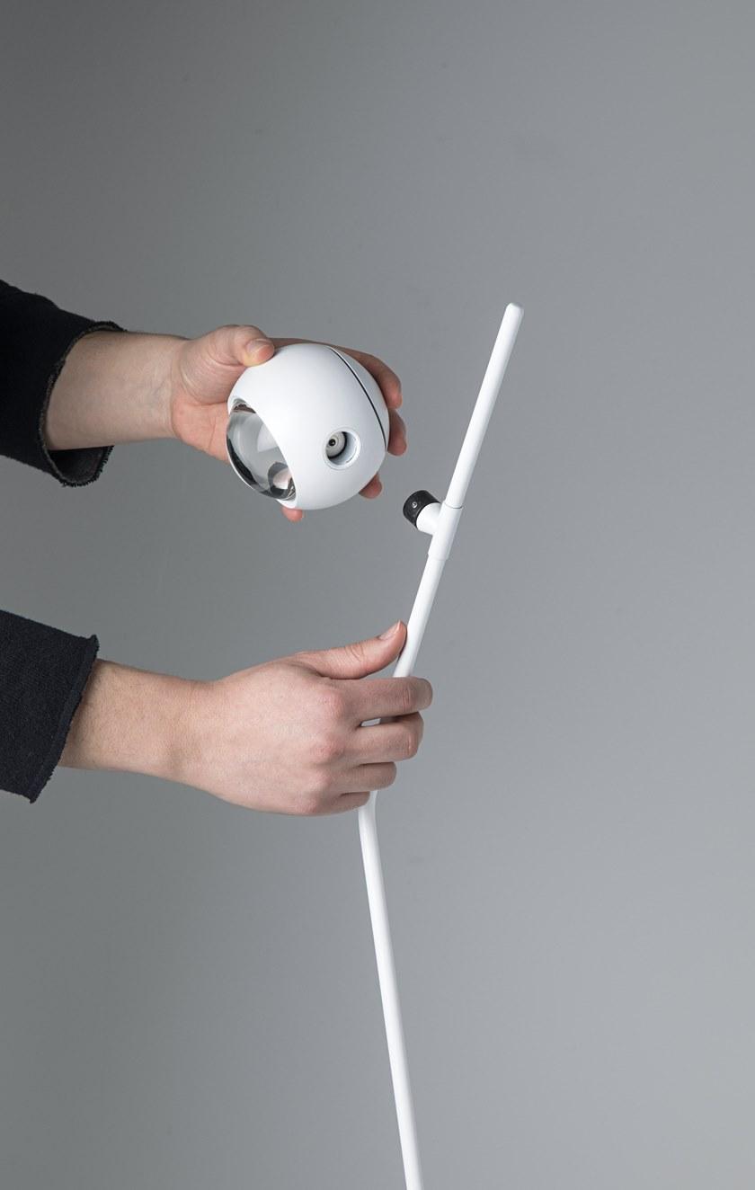 Rossini Illuminazione Регулируемый торшер прямого и отраженного света из металла Igloo sun-id-1445249 - Вид №8