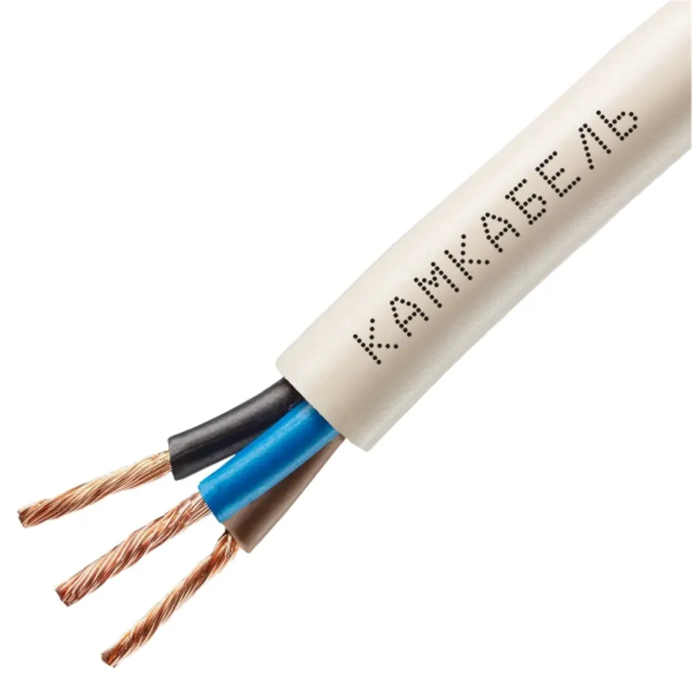 Провод Камкабель ПВС 3x6 на отрез STLM-2188672