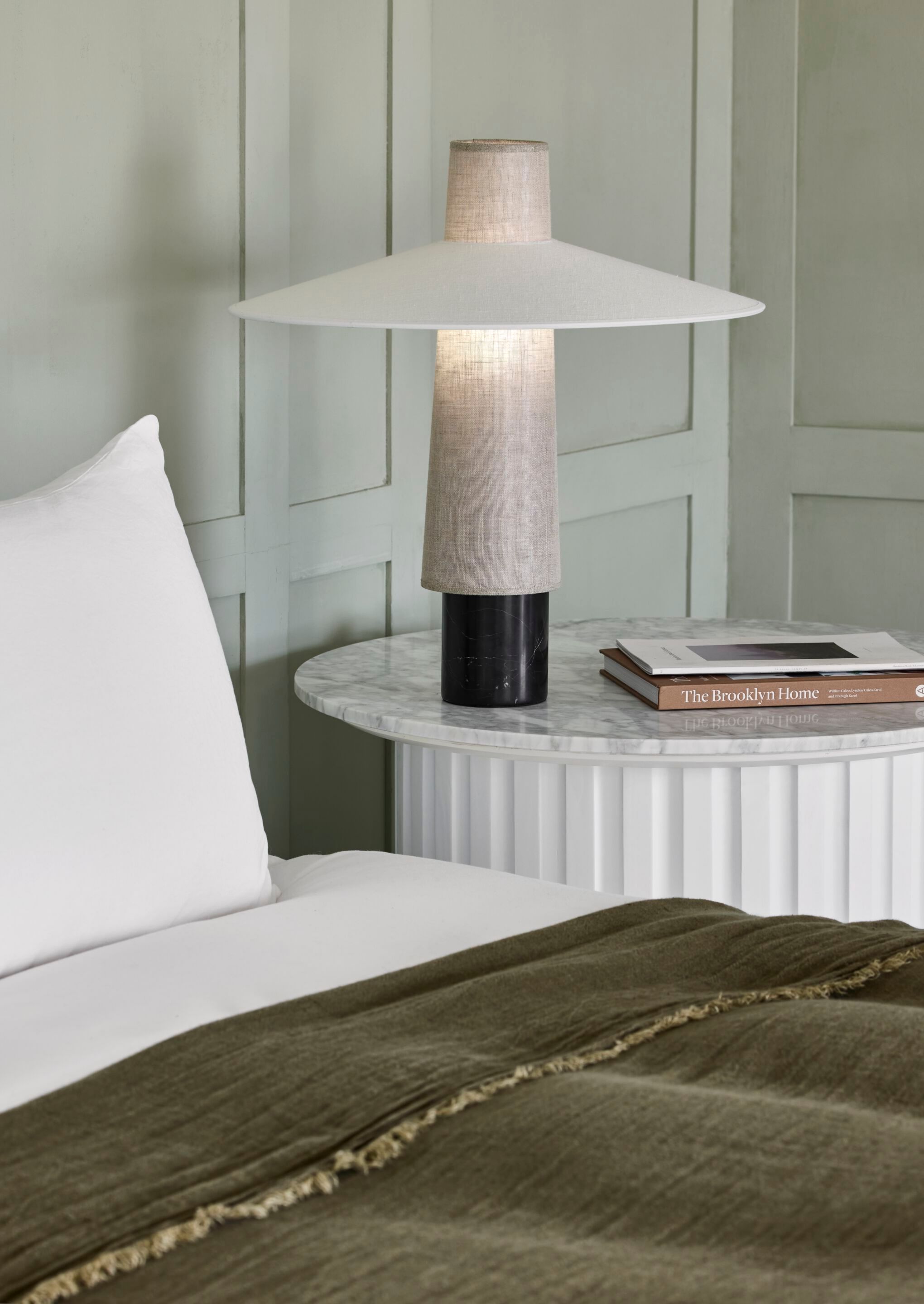 Льняная настольная лампа Forestier Thésée ARCH-00115520 - Вид №5