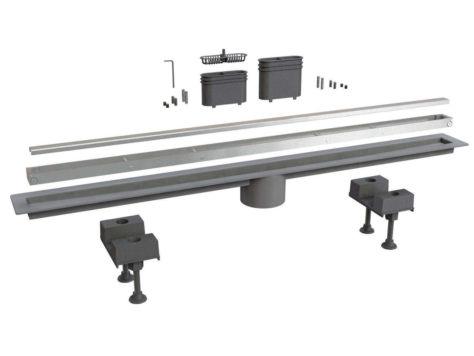 Слив для душа из нержавеющей стали Bonomini Canalissima ARCH-00091098 - Вид №1