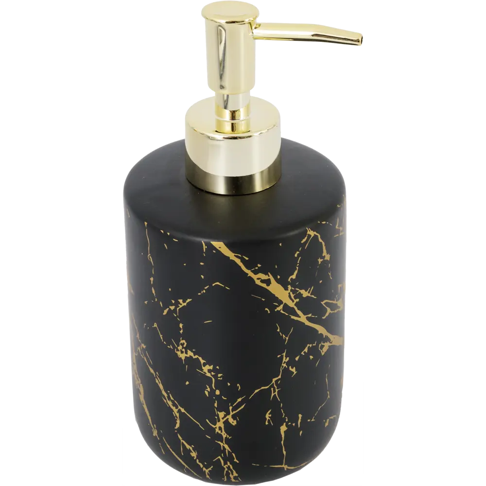 Дозатор для жидкого мыла VIDAGE Marmo Nero - керамический акцент для ванной 89714694 STLM-0079854