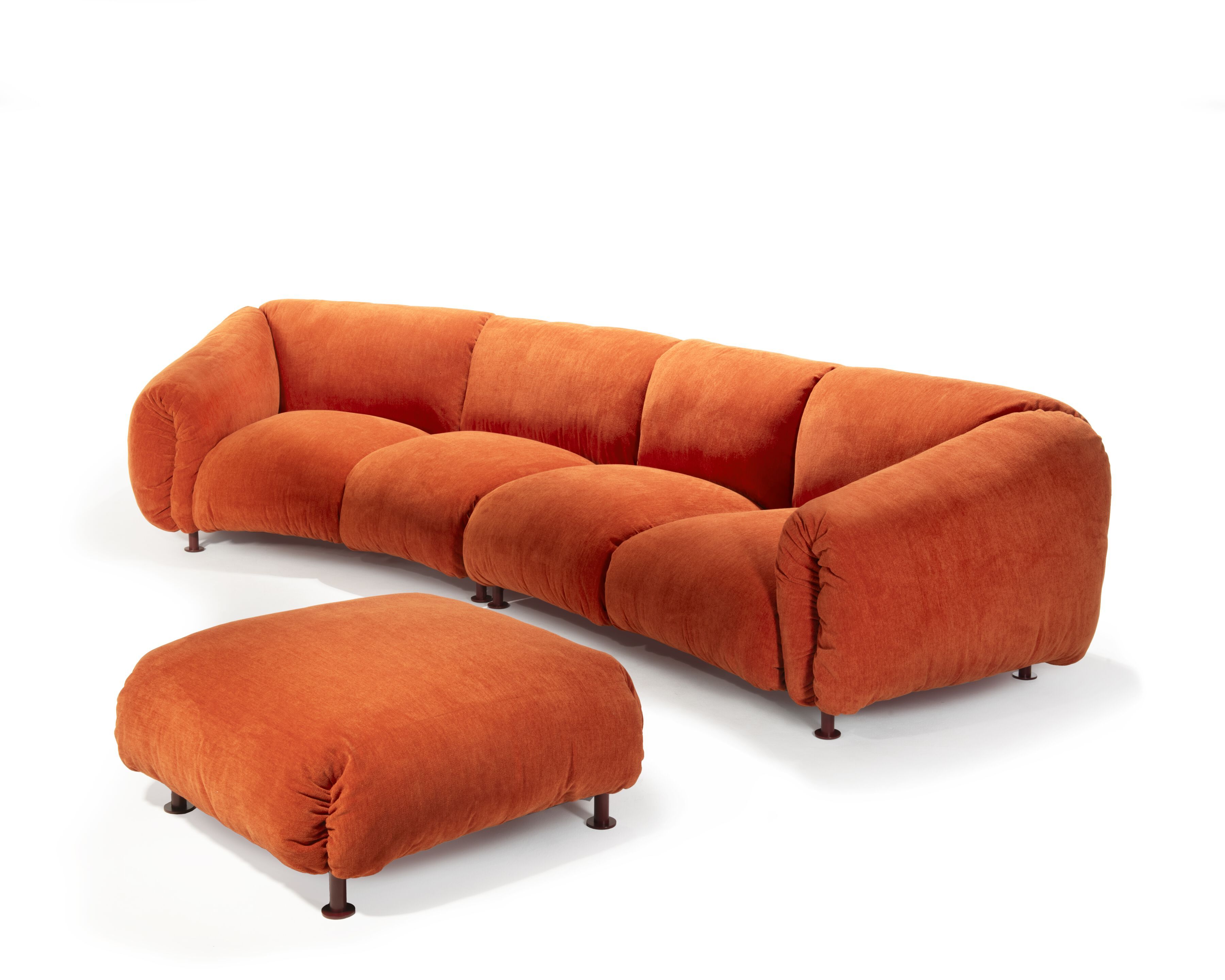 Съемная ткань изогнутый диван Zanotta ZA, ZA ARCH-00038121 - Вид №8