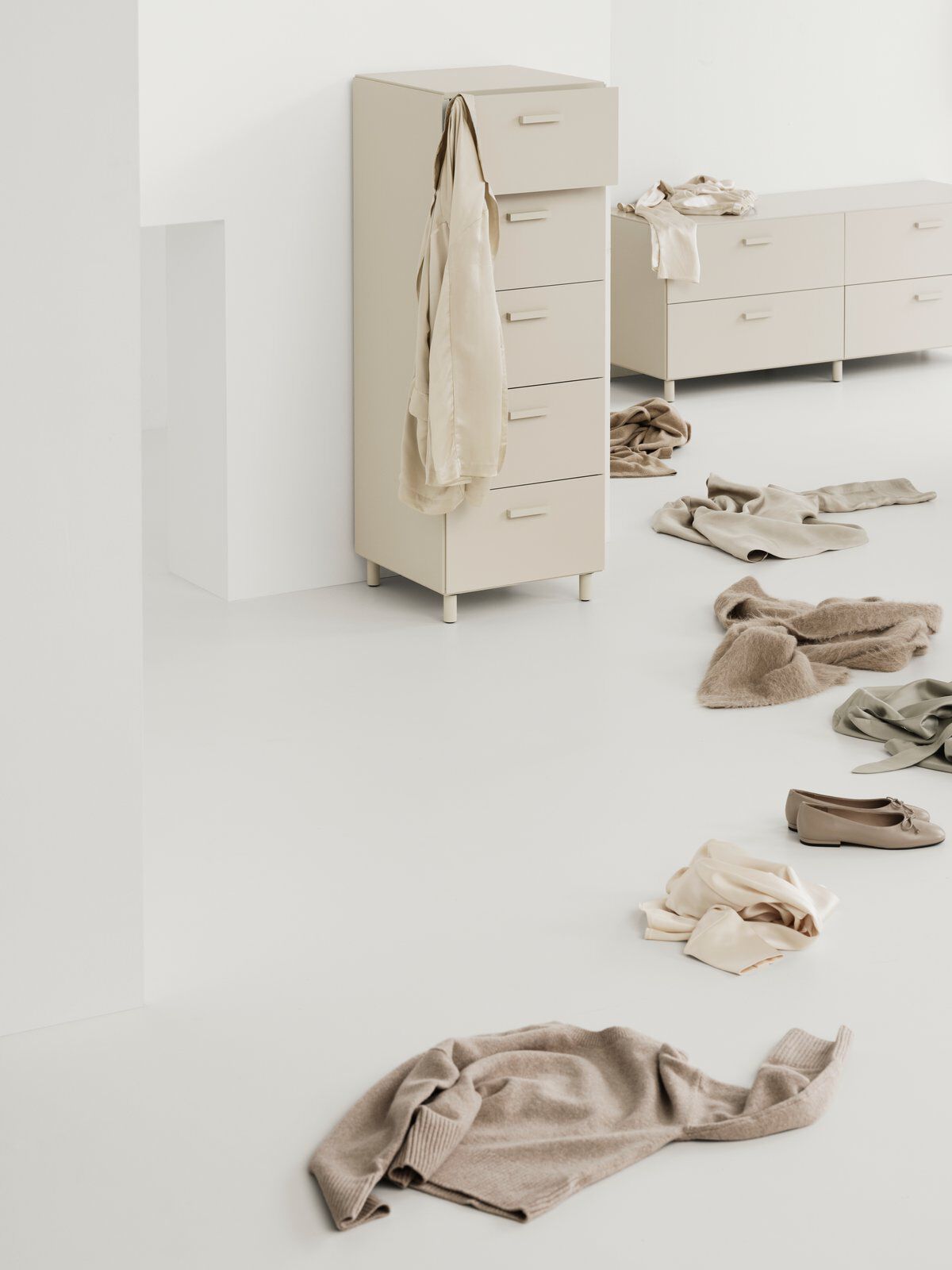 МДФ секционный комод String Furniture Relief ARCH-00081353 - Вид №7