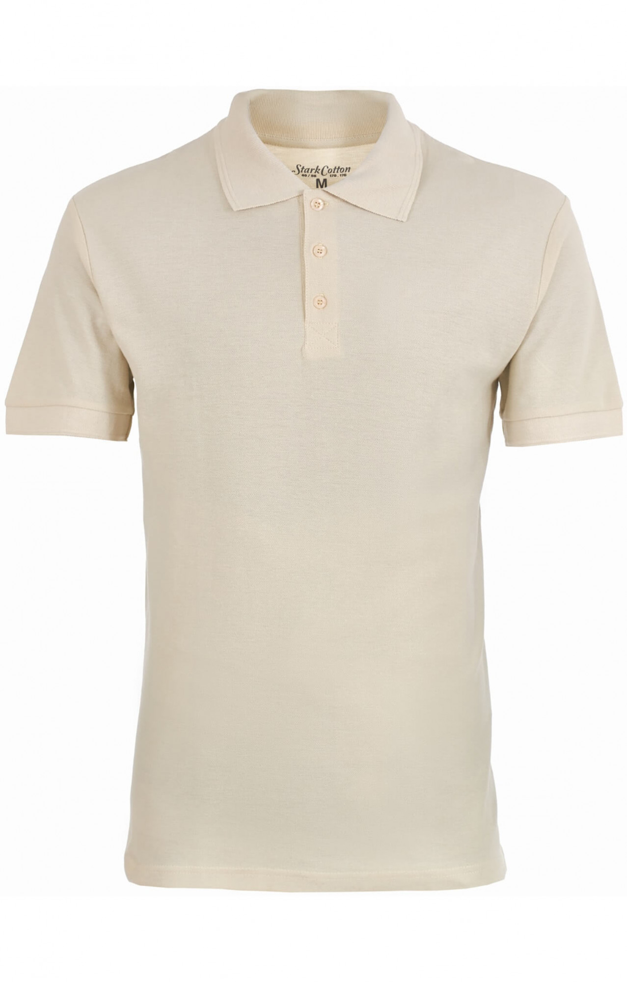 62209 Тенниска-поло мужская бежевая LUXE  Одежда для салонов красоты  размер XXL 