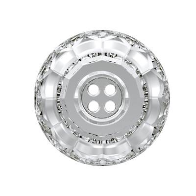 3008 MM14 Пуговица Crystal 22 14 мм белый (001) Сваровски 