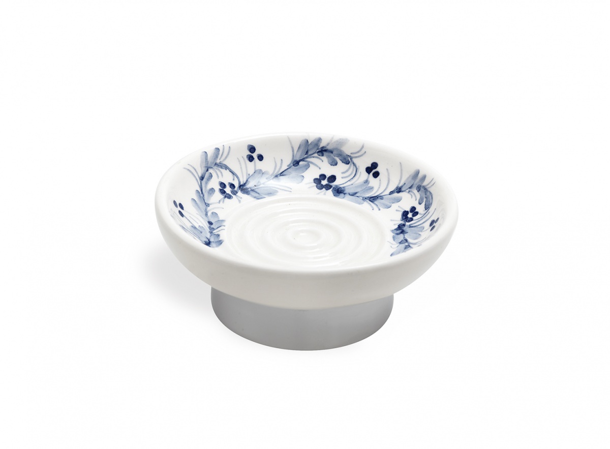 743(40) Stil Haus Nemi, настольная керамическая мыльница, керамика декорированная 