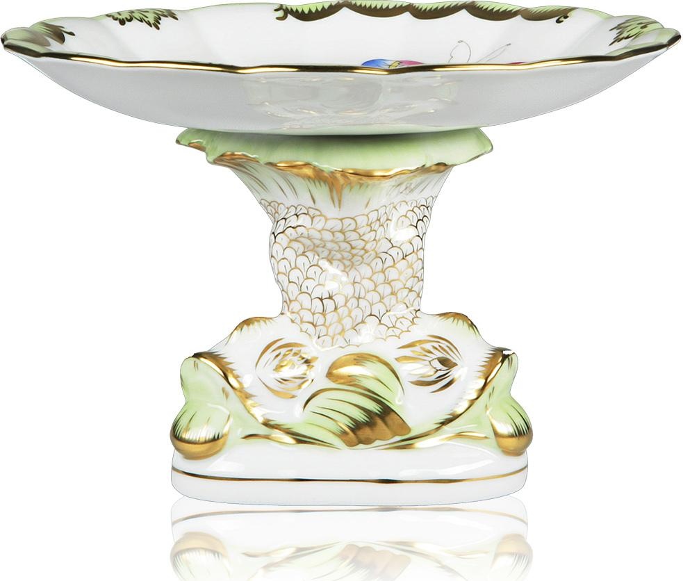 57974 Herend Блюдо малое на ножке 8,7см "Виктория" Фарфор 