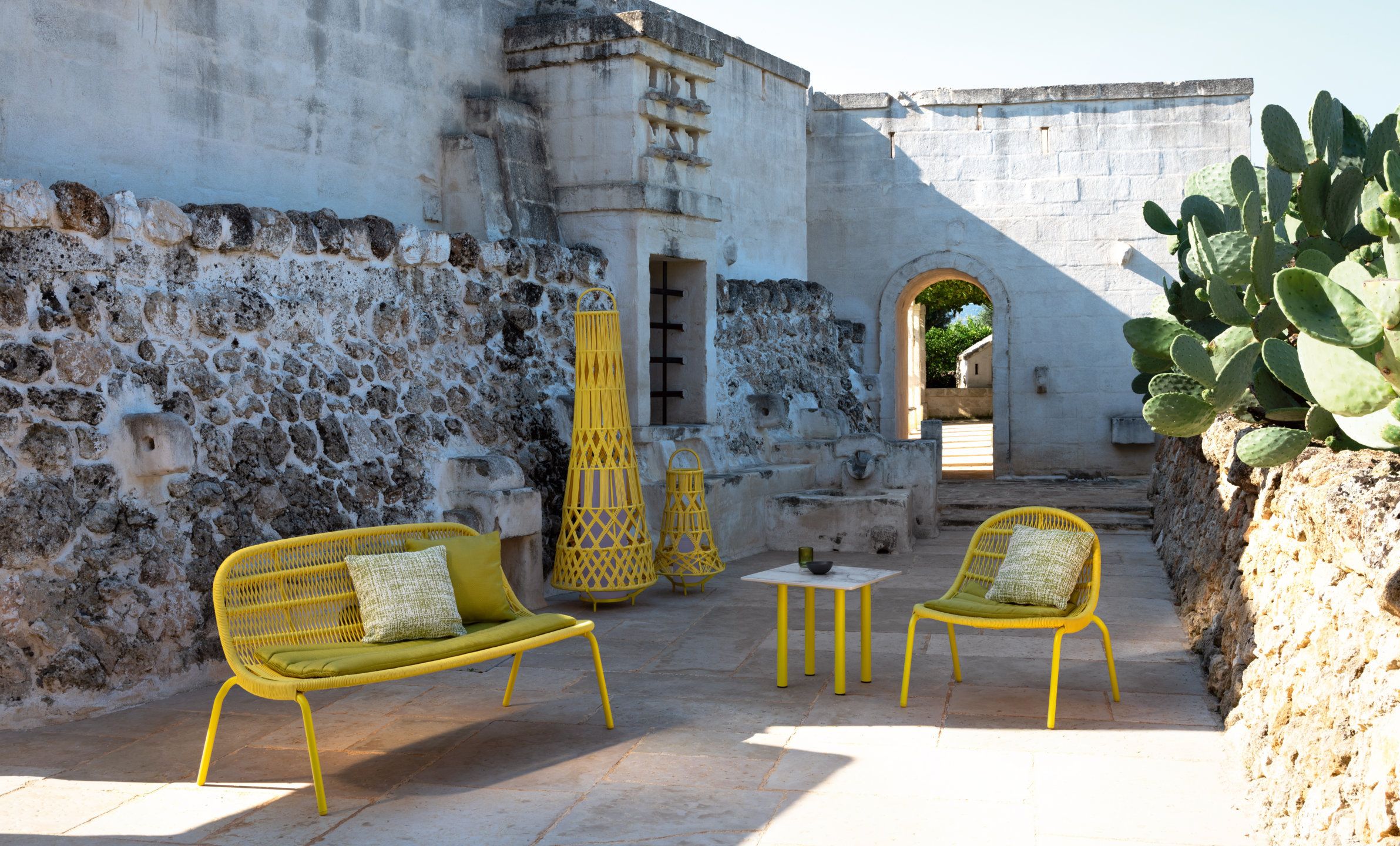 Веревочный садовый стул Talenti Панама ARCH-00054170 - Вид №2