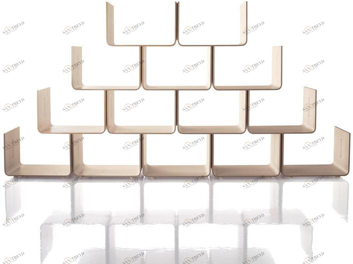 Magis Модульный книжный шкаф из клена sun-id-1356031