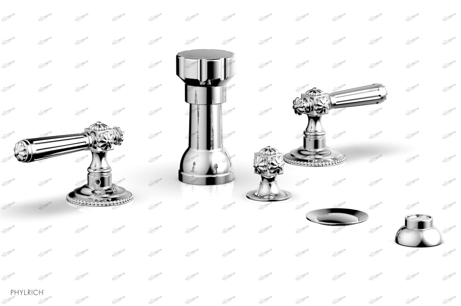 Смеситель для биде MARVELLE Phylrich  162-61-026 Хромированный 