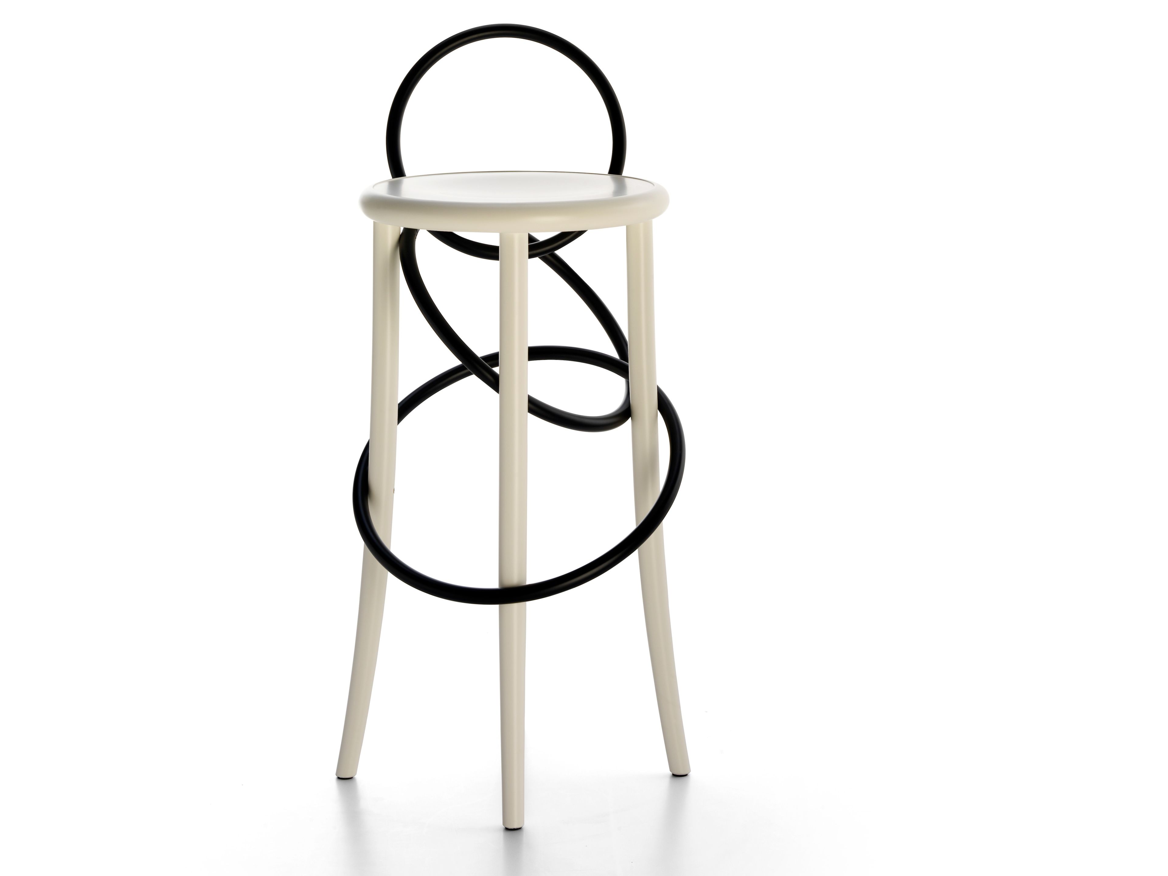 Высокий деревянный барный стул Wiener GTV Design CIRQUE ARCH-00149585 - Вид №1