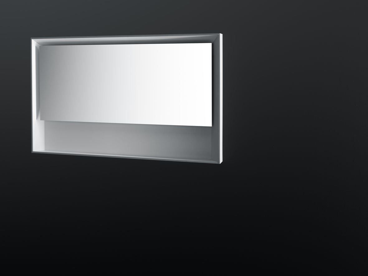 Прямоугольное зеркало в рамке со встроенным освещением Boffi SP14 ARCH-00084829 - Вид №3