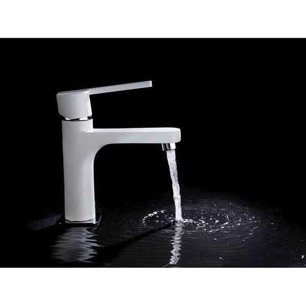 284131 Смеситель для умывальника Teka Aura White Испания  - Вид №1