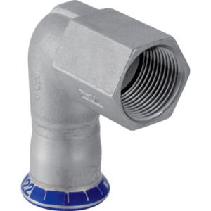 33803 Переходной угольник Geberit Mapress из нержавеющей стали 90°, с внутренней резьбой Geberit