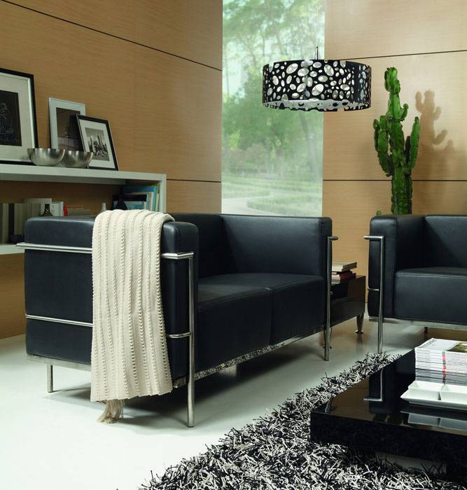 Подвесная люстра Mantra Moon 1352 MANTRA ДИЗАЙНЕРСКИЕ, MOON BLACK 055941 Черный  - Вид №2