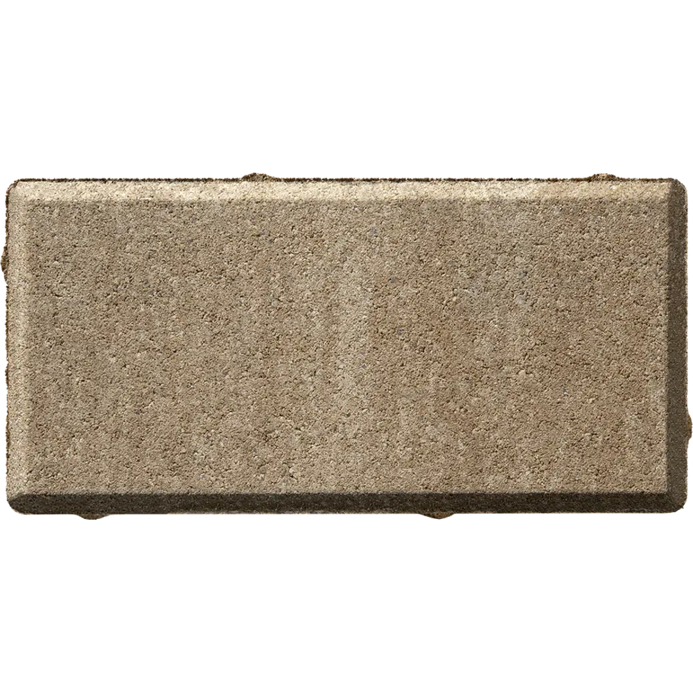 Плитка тротуарная BRAER прямоугольник 200x100 мм цвет Миндаль толщина 60 мм STLM-2064321