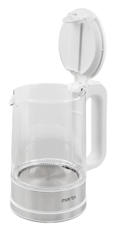 9058558 Электрочайник MARTA MT-4608 белый STDN-0080676 - Вид №4