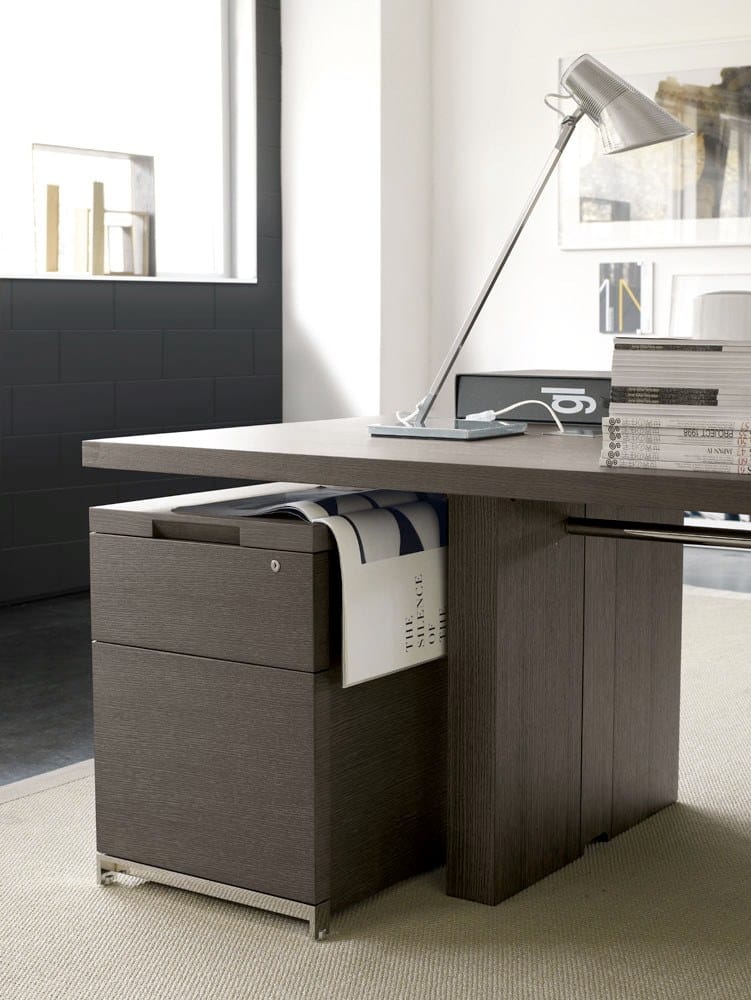 Овальный стол из стали и дерева B&B Italia Project AC Executive ARCH-00080957 - Вид №4