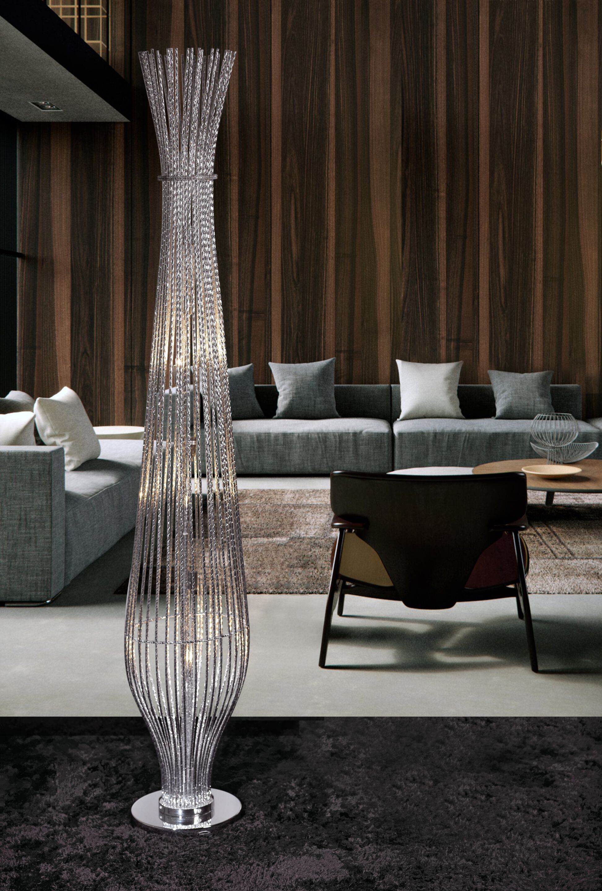 Алюминиевый торшер K-Lighting TULIPA ARCH-00141426 - Вид №1