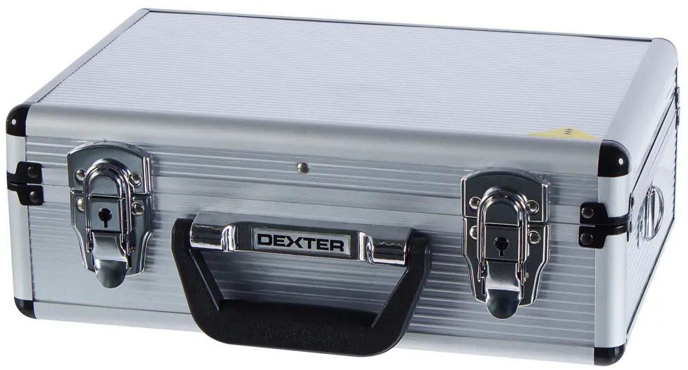 17844496 Ящик для инструмента Dexter LD-FS002 330x230x120 мм, алюминий/двп, цвет серебро STLM-0008761