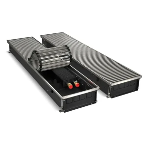 Внутрипольный конвектор Royal Thermo Atrium 2000x250x110 мм боковое подключение 1 теплообменник с решеткой