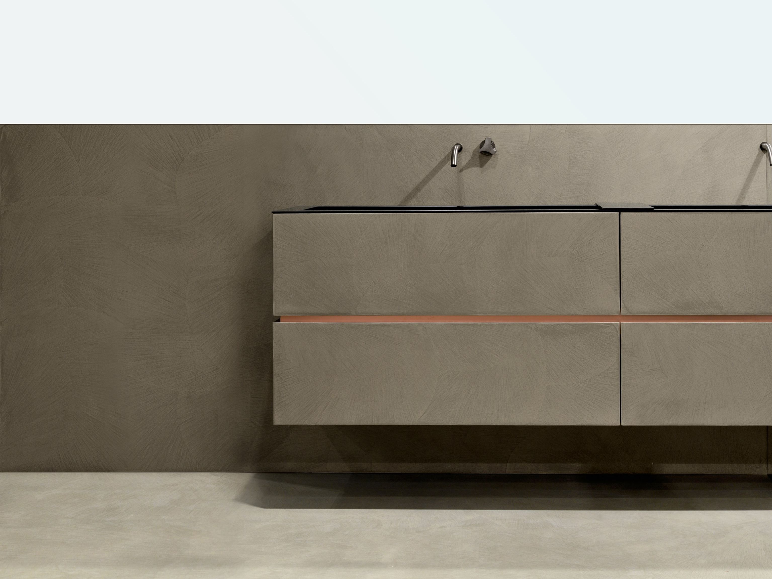 Подвесной шкаф для умывальника с ящиками со встроенной раковиной Moab DRESSCODE ARCH-00053463 - Вид №6