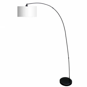 Торшер дизайнерский Newport White FL Black 12101/FL NEWPORT  081401 Белый;черный