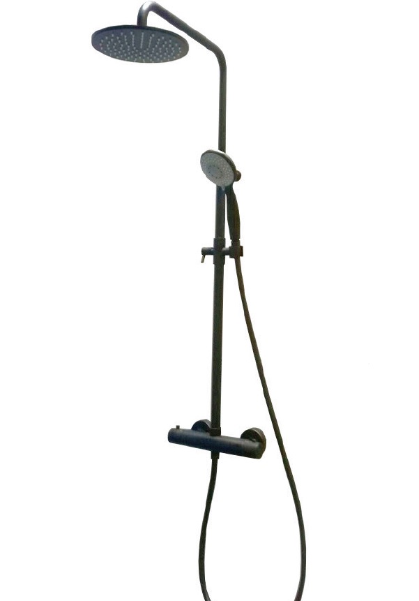 44NN0932 Душевая система , черный Fiore Kevon 