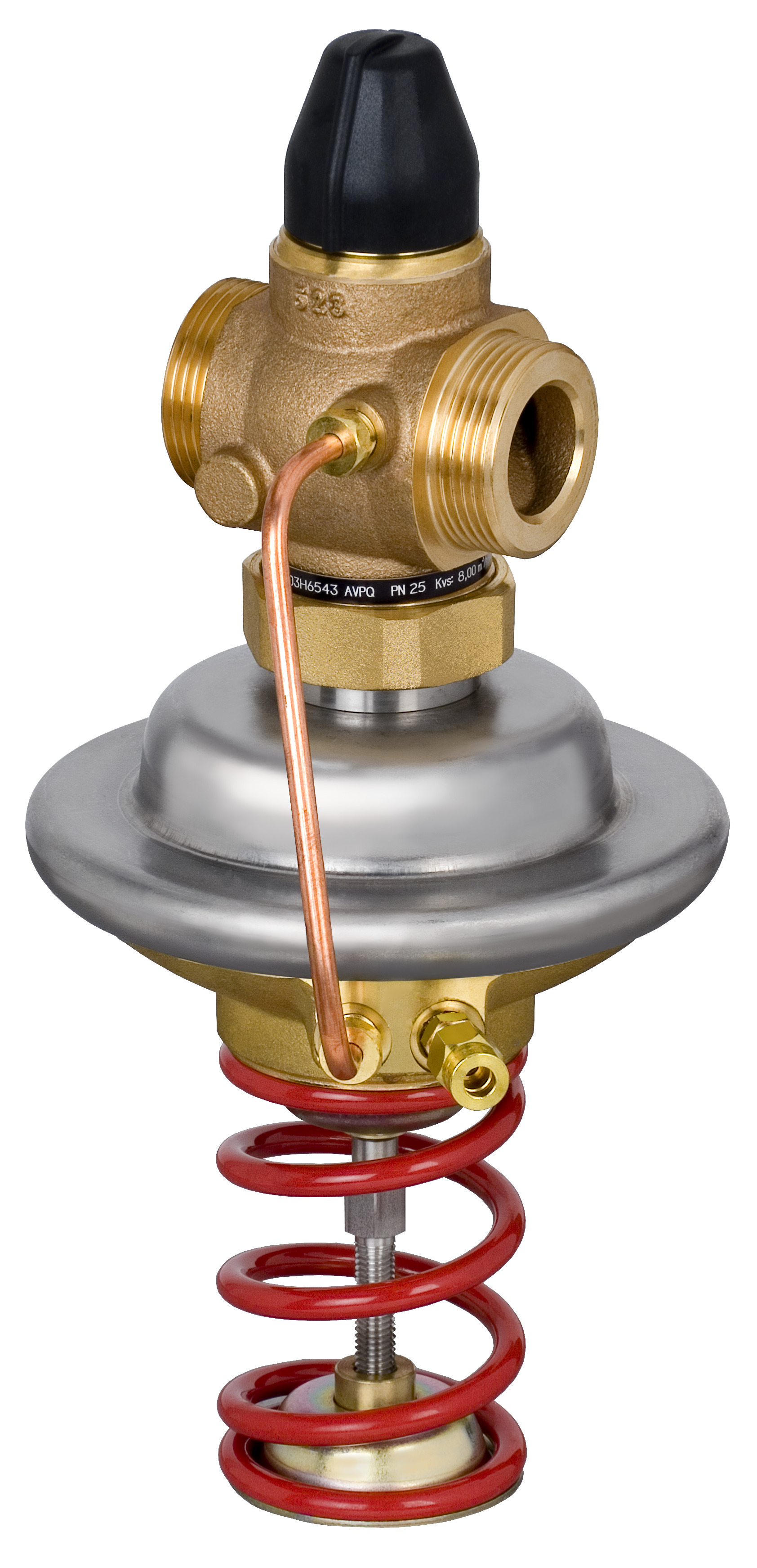 Danfoss Регулятор перепада давления AVPQ для монтажа на обратном трубопроводе РПД AVPQ PN25 40/16 /0,2-1/0,2/рез./обр 003H6537  - Вид №2