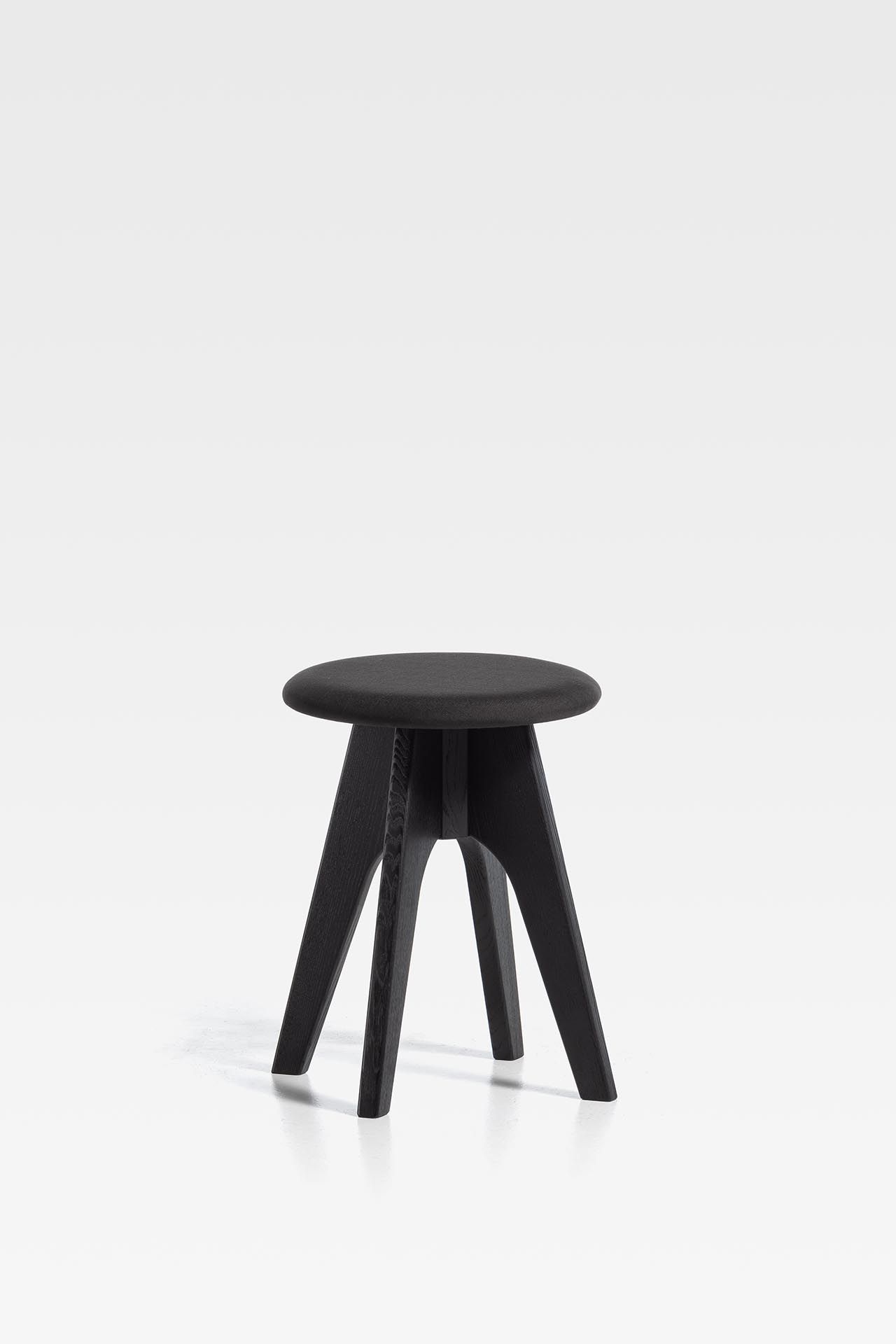 Низкий деревянный стул с мягким сиденьем SIPA Tommy ARCH-00054874 - Вид №6