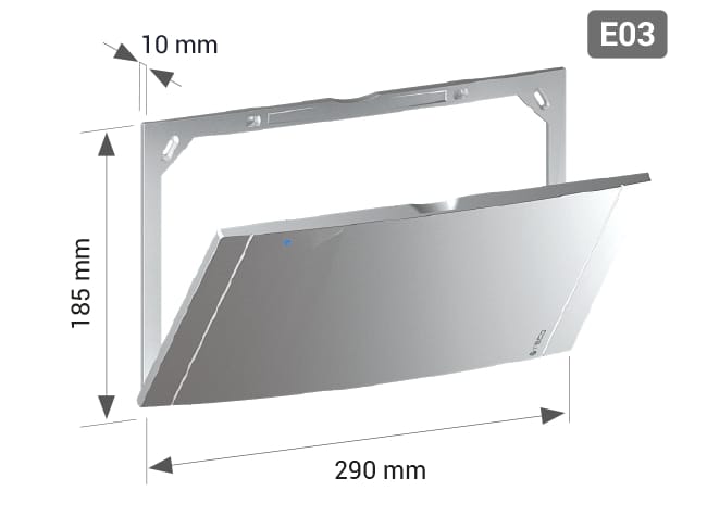 Крышка пластины для утопленных продуктов воды TECO B03 / D03 / E03 ARCH-00064041 - Вид №4