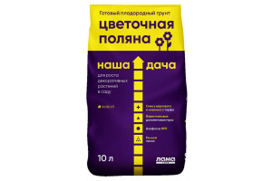 16534433 Грунт Цветочная Поляна 10 л 001-GR-ND-000271-3 Наша Дача