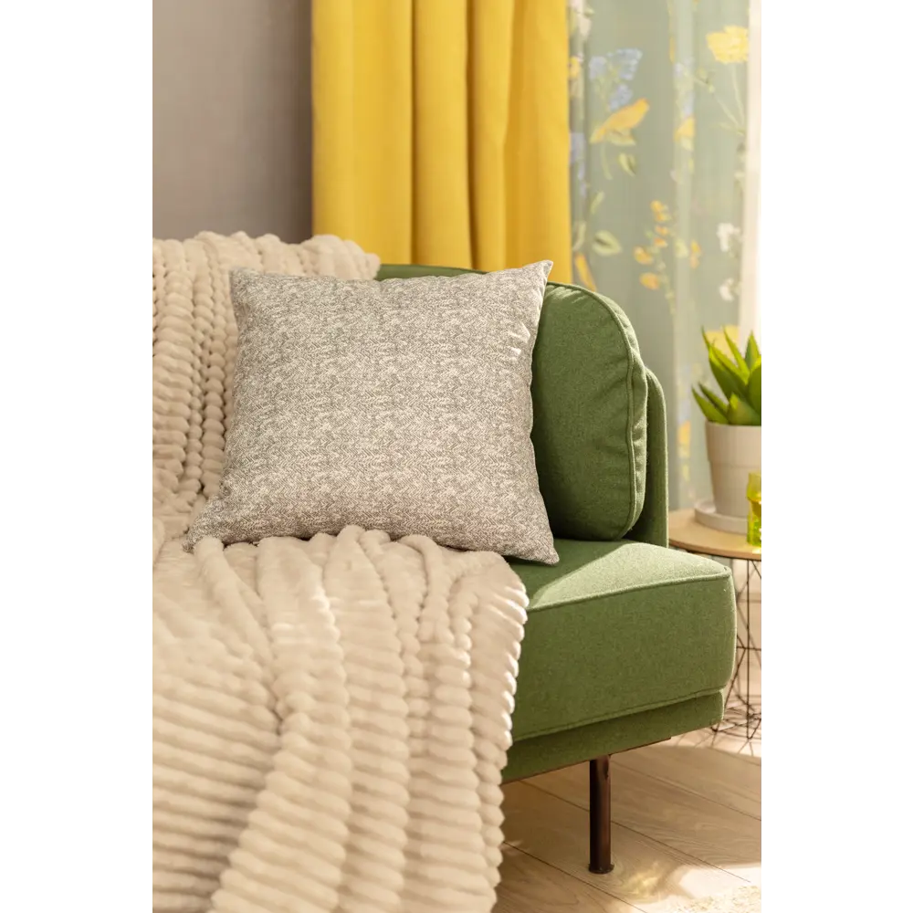 Подушка Trieste 45x45 см цвет серо-коричневый SEASONS STLM-2043121 - Вид №3