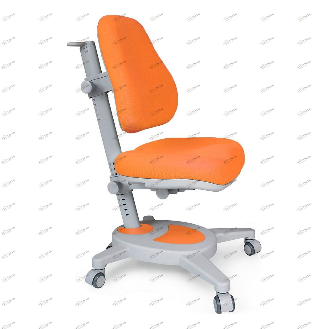 Кресло детское на колесиках оранжевое Onyx Y-110 MEALUX  00-3947303 Оранжевый Santreyd 